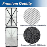 Set of 4 ultra-fine filter cartridges for Maytronics Dolphin Nautilus Cc Plus, M400 and M500 robots - Side View