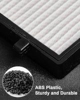 Set of 4 ultra-fine filter cartridges for Maytronics Dolphin Nautilus Cc Plus, M400 and M500 robots - Top-Down View