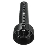 2x Universal Motorcycle Exhaust Pipe Silencer Db Killer 48mm Black - Side View