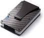 Best selling product!!! Carbon fiber RFID Card holder Black - Christmas gift One size