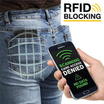 Best selling product!!! Carbon fiber RFID Card holder Black - Christmas gift One size