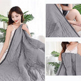Cooling Summer Blanket - Ice Blanket for Hot Sleepers and Night Sweats, Cooling Blanket with Double-Sided Cooling Effect for All Seasons - Perfect Ray Ray 150x200cm - Top-Down View