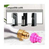 CO2 Quick Adapter for Duo-quick Connect Qc, Art and Terra, Replacement for CO2 Cylinder Tr21-4 Male - Front View