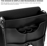 Leather Scissor Bag, Tool Bag, Leash Holder, Leather Scissors, Hairdressing Scissors Bag, Hair Stylist Scissors Case - 45-Degree Angle