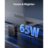 65W USB C Laptop Charger (1.8m) for Lenovo Thinkpad ASUS Zenbook