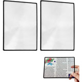 3X (300%) Fresnel Magnifying Glass Sheet - 3 Pieces, 4.70