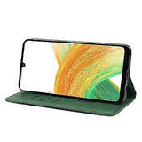 PU Leather Mobile Case for Samsung Galaxy A55 5G, Shockproof, Wallet Model (Style F) - Side View