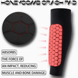 Children's Leather Pads, Ski Pads, Football Pads, Calf Protection, Football Equipment Pad Teenager Unisex Breathable Pads Protect Athletics, 1 Pair - Top-Down View