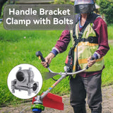 28mm Trimmer Handle Support Grip for Brushcutter - Top-Down View