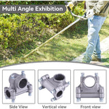 28mm Trimmer Handle Support Grip for Brushcutter - 45-Degree Angle