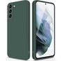 Samsung S23 Rubberized Matte Green Case Camera Protection Liquid - Green