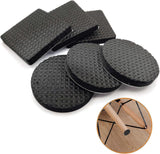 60 pieces non-slip rubber pads, self-adhesive rubber furniture protectors, protective pads for wooden floors, tables, chairs, bed legs