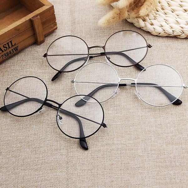 Harry Potter Vintage Round Glasses Frames, Black