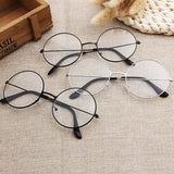 Harry Potter Vintage Round Glasses Frames, Black - Side View