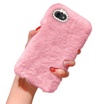iPhone 7/8/SE (2020) & (2022) - Case/Mobile Case - Fluffy Fur Pink