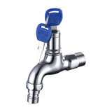 Anti-theft tap for outdoor use, anti-theft brass tap, lockable outdoor tap, for washing machine in the garden