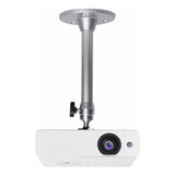 Projector Ceiling Mount, 3kg Load Capacity, 360° Rotation, 90° Tilt Angle, Ceiling and Wall Mount for Mini Projector - Made of Aluminum