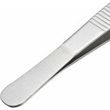Extra 30cm / 12 inch Long Stainless Steel Tweezers with Precision Serrated End for Aquaristik, Gardening, Kitchen, Industrial Work and Use - Top-Down View
