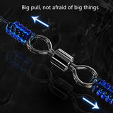 35pcs Fishing Rod Repair Kit Rings Wear-Resistant Ceramic Guide Rings Rod Eye Fishing Rod Guides Alconite Rings Set - Top-Down View