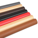 Self-Adhesive Leather Fix Repair Patch Stick Sofa Repairing Sub - Perfect Red 35*137CM - Side View