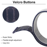 New 18mm 20mm 22mm Watchband for Garmin Venu 2S Wrist Strap Vivoactive 3 4S 4 Forerunner 245 645 Galaxy Watch 4 Classic 42 46mm PinkSand Nylon 20mm