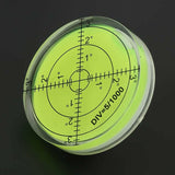 Round spirit level, 60mm diameter measuring tool, round vial with scale for balancing camera equipment - 45-Degree Angle