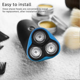 Shaver Head + Blate+Frame for AT750 AT890 PT 860 PT860 PT866 AT758 PT710 PT 725 PT720 Blade Replacement - 45-Degree Angle