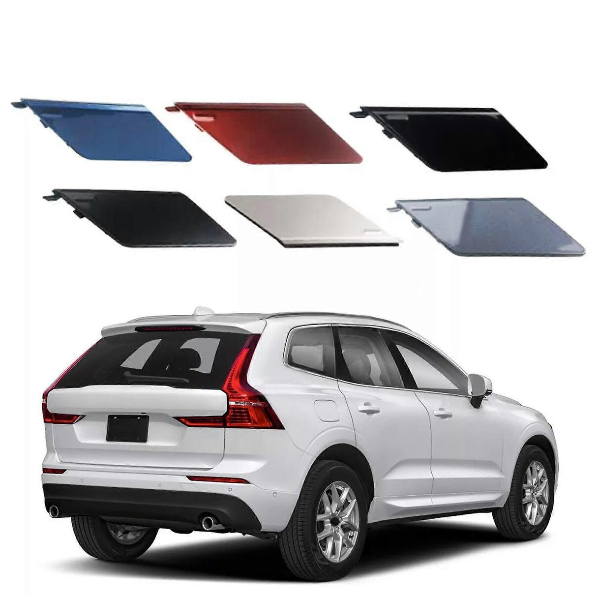 Towbar Hole Cover Rear Bumper For VOLVO XC60 2018-23 39849034 31449210 js Pine Gray