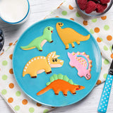 Dinosaur cake mold for kids baking fondant - Side View