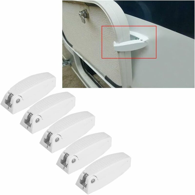 RV Door Lock, Qiilu RV Door Buckle for Camping Vehicle Door Lock for Travel Luggage in Motorhome