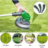 24-pack Bosch Grass Trimmer Blades for Bosch Durablade Art 23-18 LI Art 26-18 LI Grass Trimmers, Replacement Blades for Grass Trimmer. - Side View