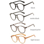 Brown Black Leopard Print Anti Blue Light Glasses Women Men Computer Glasses leopard print