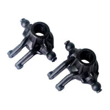 For XLH Hosim 9125 RC Car 14pcs Front Rear Upper Lower Control Arm Control Stub Axle Bumper Black - Top-Down View