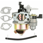 Carburetor with Fuel Hose Gasket, Compatible with Honda GX160 GX168F GX200 5.5HP 6.5HP
