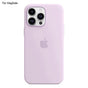 Compatible with iPhone 14 Pro Case Compatible with MagSafe Liquid Silicone Phone Case [Induction Popover] - Perfect Light Purple_tfrf Light purple