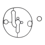 BRIGGS & STRATTON 698781 Crankcase Gasket