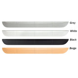 Threshold strip for robot vacuum cleaner, white - Side View