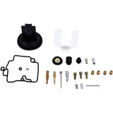 25-piece carburetor repair kit with nozzle, needle and injector for KT CVK24 with acceleration pump - Front View
