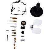 25-piece carburetor repair kit with nozzle, needle and injector for KT CVK24 with acceleration pump - Side View