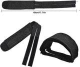 Pair Universal Bicycle Pedal Straps, Adjustable Non-Slip Double Adhesive Pedal Toe Clips Nylon Pedal Straps, Bicycle Pedal Accessories