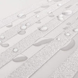 24 Anti-Slip Stickers Shower Stickers Bath Safety Strips Transparent Self-Adhesive Anti-Slip Strips Stickers for Bathtubs Showers (2 x 38cm) - Top-Down View