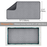 Burmat Guinea pig 60x120 cm 2-pack GINISWEETY - Side View