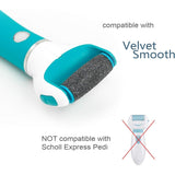 [9-pack] Scholl Velvet Smooth Pedi Replacement Rollers - yux - 45-Degree Angle