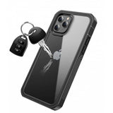 iPhone 12 Full Coverage Premium 3D Case ThreeSixty Transparent Transparent - Side View