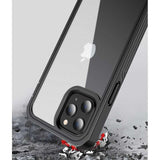 iPhone 12 Full Coverage Premium 3D Case ThreeSixty Transparent Transparent - 45-Degree Angle