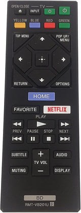 RMT-VB201U Remote Control for Sony Blu-ray DVD Player Remote Control BDP-BX370 BDP-S1700 BDP-S3700