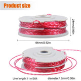 4-pack string trimmer line spool for Flymo FLY021 brush cutter line spool replacement spool for Flymo string trimmer 36ft/1.5mm - Front View