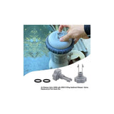 10460 Air Release Valve with O-Ring Replacement for Intex Filter Pumps 2811CA 2811EH 28121EH 10264 - Top-Down View