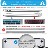 Compatible with MacBook Air 13 - Side View