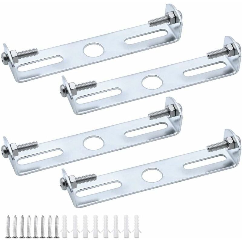 4-pack 95mm Ceiling Light Bracket - Compatible with Chandeliers & Pendant Lights - Holders & Accessories